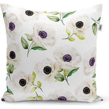 Sablio Vankúš biele sasanky 60x60