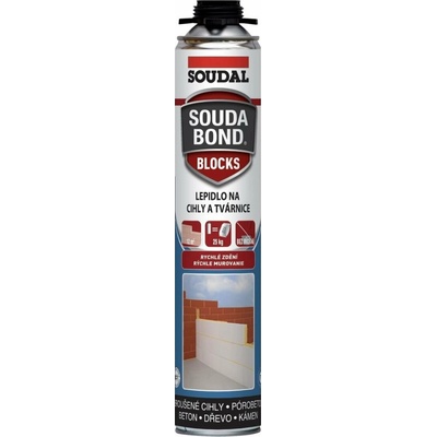 Soudal SOUDABOND PU lepicí pěna BLOCKS, 750 ml 1104430