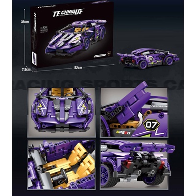 Armtoys ДЕТСКИ КОНСТРУКТОР СПОРТНА КОЛА 531 ЧАСТИ ЛИЛАВА