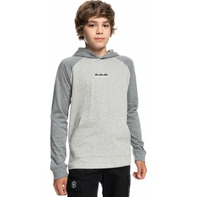 Quiksilver tričko Buxton Raglan Youth Dark Grey Heather