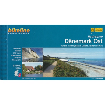 cykloprůvodce Danemark Ost 1:75 t. německy