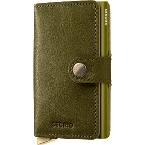 Secrid Miniwallet Basco Olive (SECRID-MBAS)
