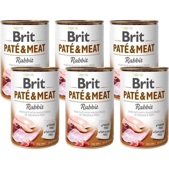 Brit Брит пате и месо от заец 6x400г