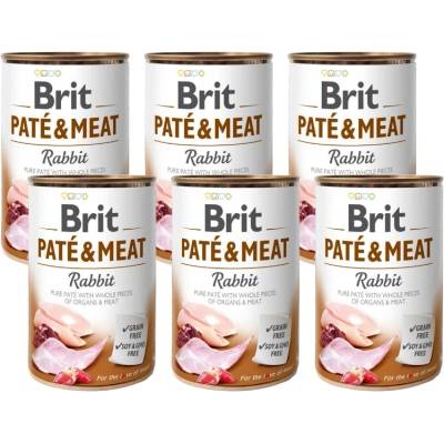 Brit Брит пате и месо от заец 6x400г