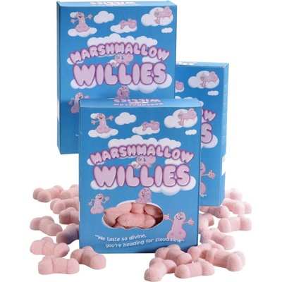 Želé bonbóny ve tvaru penisů Marshmallow Willies – Hledejceny.cz