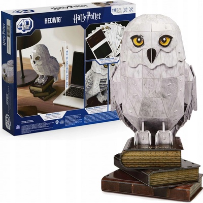 4D BUILD 3D Puzzle Harry Potter: Hedvika 118 ks