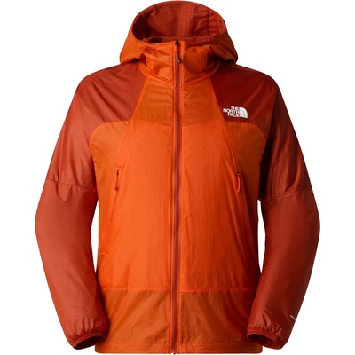 The North Face Мъжко поларено яке The North Face Ridgelite Futurefleece Wind Jacket Fleece jacket - Lava Red / Iron Clay - размер XXL (005-7061-0315)