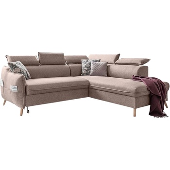 Miuform Бежов ъглов разтегателен диван десен ъгъл Sweet Harmony - Miuform (Sweet Harmony 2QL-HAEECR MA08)