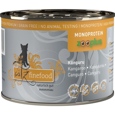 Catz Finefood Monoprotein zooplus klokaní 6 x 200 g