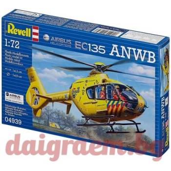 Revell Хоби модел revell 04939 - Спасителен хеликоптер ec135 anwb (r04939)