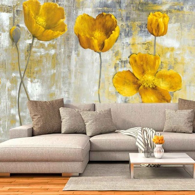 Decono Фототапет Жълти Макове