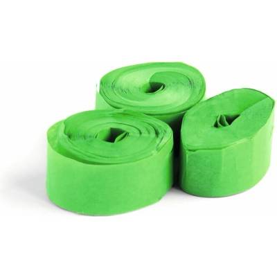 Tcm Fx pomalu padající konfety-serpentýny 10mx1.5cm, tmavě zelené, 32x