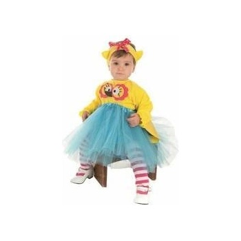 BigBuy Carnival Маскировъчен костюм за бебета Бухал момиче (4 Части) Размер Размер - 12 Месеца