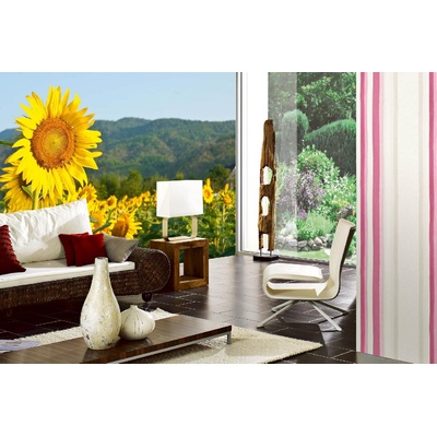DIMEX ART Самозалепваща се флизелинова фототапета цъфтящи слънчогледи 375 x 250 см