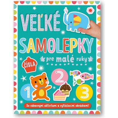 Veľké samolepky pre malé ruky Čísla