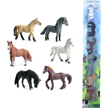 Image 1 of Rappa - Комплект фигурки Коне - 6 броя, 5 см