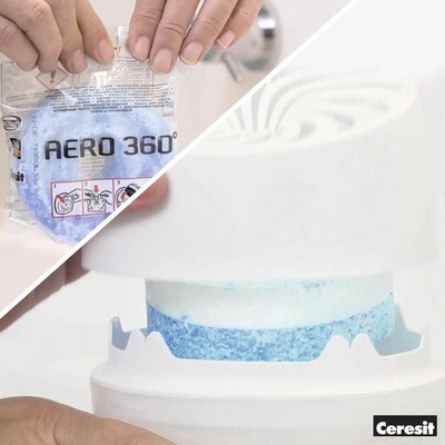 Ceresit Stop Vlhkosti Aero 360° Pohlcovač vlhkosti do kúpeľne 450 g