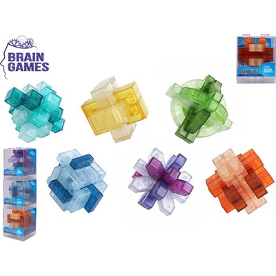 Mikro trading Brain Games Kostka puzzle 7 cm 6 druhů