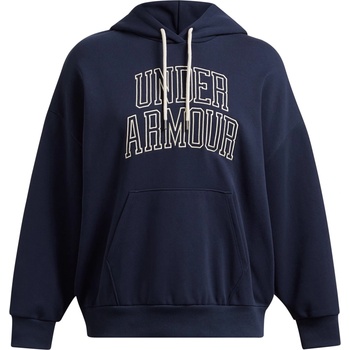 Under Armour Суичър Under Armour Women's Icon Heavyweight Oversized Hoodie - Blue