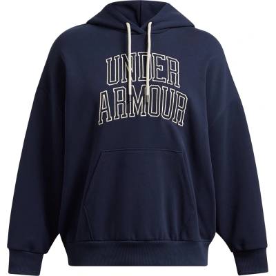 Under Armour Суичър Under Armour Women's Icon Heavyweight Oversized Hoodie - Blue