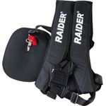 Raider Самар за коса с меки колани черен rd (110328)