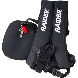 Raider Самар за коса с меки колани черен rd (110328)