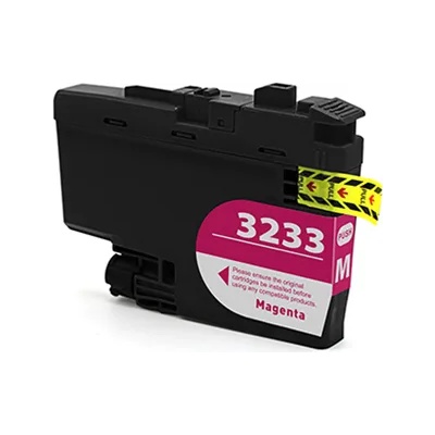 Compatible Brother LC-3233 цикламен (magenta) съвместими касети (LC3233M)