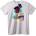 NOONEBRAND Тениска Cyberpunk 2077 Неон - 2XL, White
