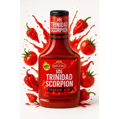 Roleski Omáčka Trinidad Scorpion Pekelne pikantná 340 g