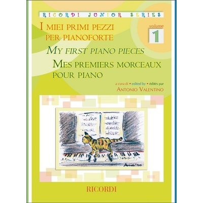 I Miei Primi Pezzi per pianoforte Volume 1 a cura di Antonio Valentino pro klavír 1196155 – Hledejceny.cz