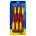 KNIPEX Комплект с 6 бр. отвертки VDE 1000V - 2х шлиц, 2х PH/S и 2х PZ/S, Knipex (K002012V05)
