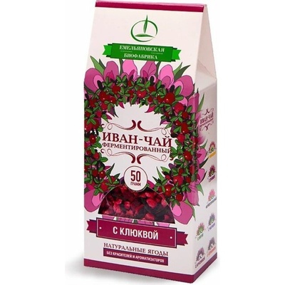 Ivan čaj fermentovaný s brusinkami 50 g