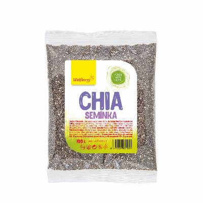 CHIA SEMÍNKA - CHIA SEEDS - 100 g - WOLFBERRY