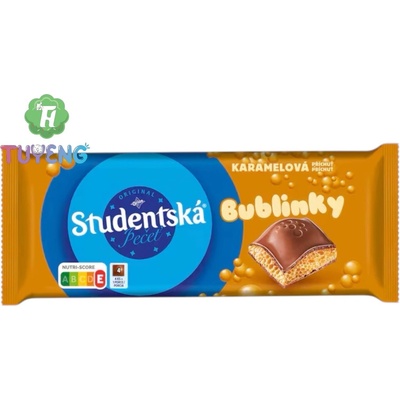 Orion Studentská pečeť Bublinky Karamelové 90 g