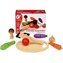 Teddies krájacie ovocie a zelenina drevo