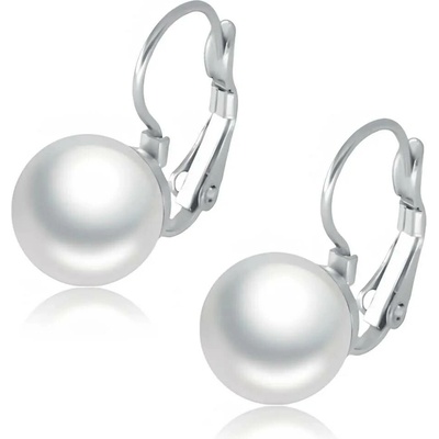 Elanis Jewel Perlové náušnice Merea White Pearl z chirurgické oceli EJ00463