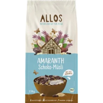 Allos Био амарант мюсли с шоколад - 1, 50 кг