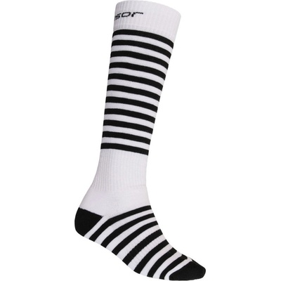 Sensor podkolenky THERMOSNOW STRIPES bílé