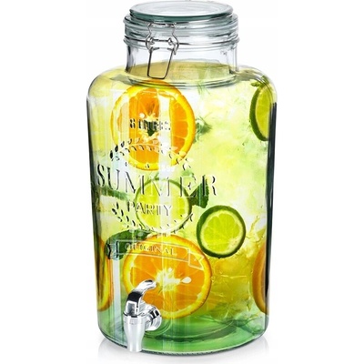 Sklenice 8 l s kohoutkem Vilde Distributor nápojů Limonády