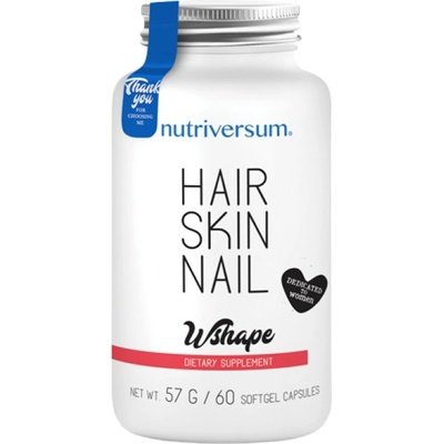 Nutriversum Hair Skin Nail | Dedicated to Women [60 Гел капсули]