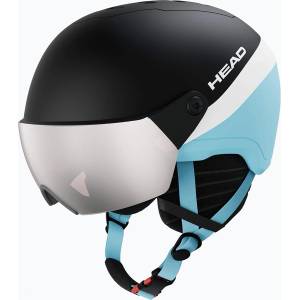 HEAD Детска скиорска каска HEAD Yuki Visor Jr team/siver/red