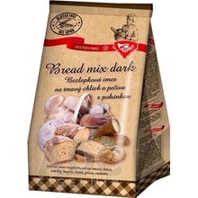 Liána Bread mix dark plv bezlepková směs na tmavý chléb a pečivo s pohankou 1000 g