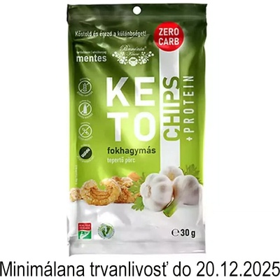 Keto bravčové chipsy cesnakové 30 g
