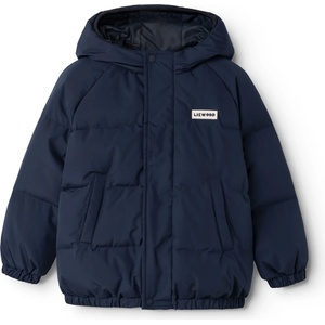 LIEWOOD Детско пухено яке LIEWOOD Kid's Adelina Down Down jacket - Classic Navy - размер 128 (EU) (703-7283-0115)