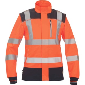 CERVA Cerva knoxfield hvps / hi-vis работно яке с подвижни ръкави - оранжево 62 (0301055690062)