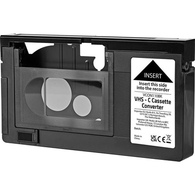 Nedis VCON110BK adaptér pro kazety VHS-C na VHS – Zboží Živě