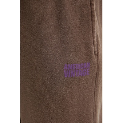 American Vintage Памучен спортен панталон American Vintage (PLI05B)
