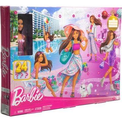 Mattel Barbie Módny adventný kalendár 2023 HKB09