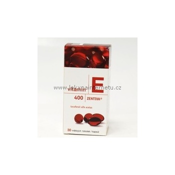 VITAMIN E ZENTIVA POR 400MG CPS MOL 30 II