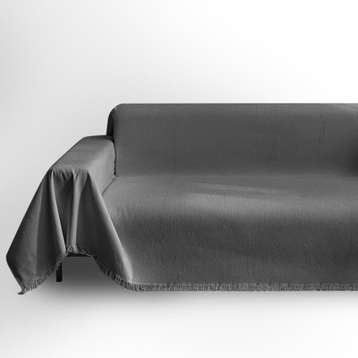 Filumi Тъмносиво двуместно покривало за диван Talo - Filumi (10-SCO-FIL-TAL-10590-CHA-P180x230)